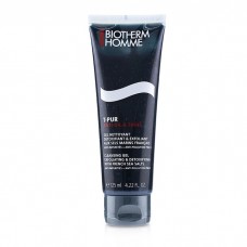 Biotherm Homme T-pur Anti Oil & Shine Cleansing Gel Exfoliating & Detoxifying 125ml