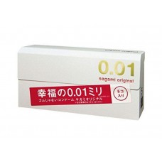 Sagami Original 0.01 PU Condom 5pcs