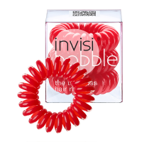 Invisibobble The Traceless Hair Ring Raspberry Red 3 Pcs