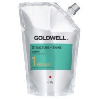 Goldwell Structure+Shine 1 Verzachtende Crème Normaal 400g Set