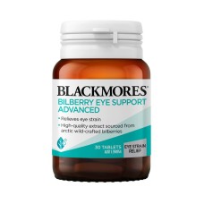 Blackmores Bilberry Eye Support Advanced 30 Tablets