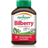 Jamieson Bilberry 2000mg 60 Veg Capsules