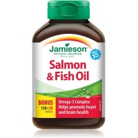 Jamieson Salmon and Fish Oil Omega-3 Complex 200 Softgels