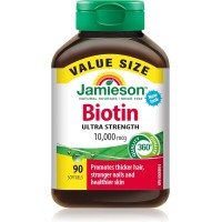 Jamieson Biotin 10000 mcg 90 softgels