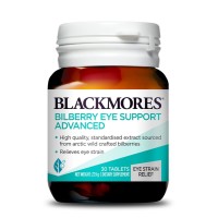 Blackmores Bilberry Eye Support Advanced 30 Tablets 