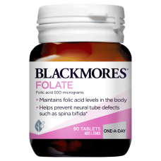 Blackmores Natural Folate 90 Tablets