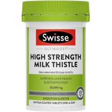 Swisse Ultiboost High Strength Milk Thistle 35000mg 60 Capsules