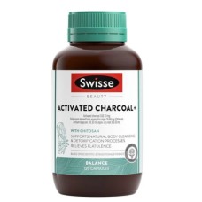 Swisse Beauty Activated Charcoal+ 120 Capsules