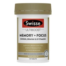 Swisse Ultiboost Memory + Focus 50 Tablets 