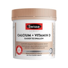 Swisse Ultiboost Calcium + Vitamin D Mini Tabs 300 Tablets