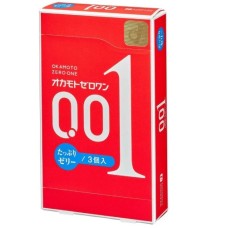 Okamoto 0.01 Zero One Jelly Condom 3pcs