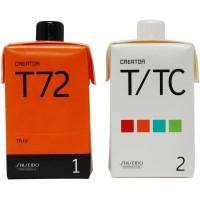 Shiseido Creator T72 Professional Perm Liquid Compound 400ml & T/TC 400ml