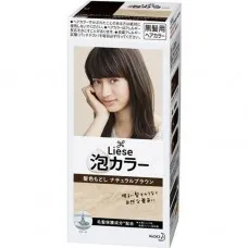 Kao Liese 泡泡染髮劑-自然啡色 108ml