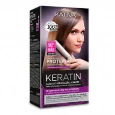 Kativa Keratin Xpress Brazilian Rovnací sada