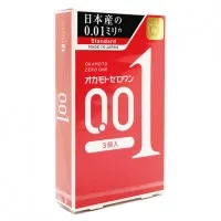 Okamoto 0,01 Zero One Ultra tenký kondom 3ks