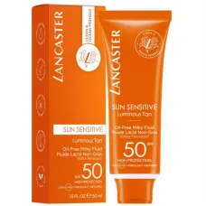 Lancaster Sun Sensitive Luminous Tan Bezolejový mléčný fluid SPF 50 50ml