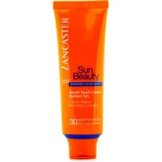 Lancaster Suncare Sun Beauty Velvet dotykový krém Radiant Tan Pro tvář SPF30 50ml