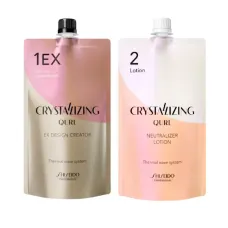 Shiseido Crystallizing Qurl EX1 Hair Wave Perm Chemicals Neutralizing Lotion 400ML