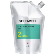 Goldwell Structure+Shine 2 změkčující krém střední 400g sada