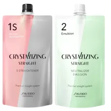 Shiseido Crystallizing Straight Set 1S per capelli molto sensibilizzati 400g