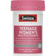 Swisse Ultivite Teenage Women's Multivitamin 60 Tablets