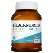 Blackmores Huile de poisson sans odeur 400 capsules