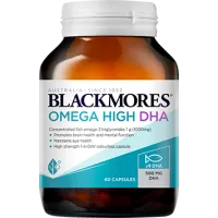 Blackmores  Huile de poisson Omega Brain High DHA 60 gélules