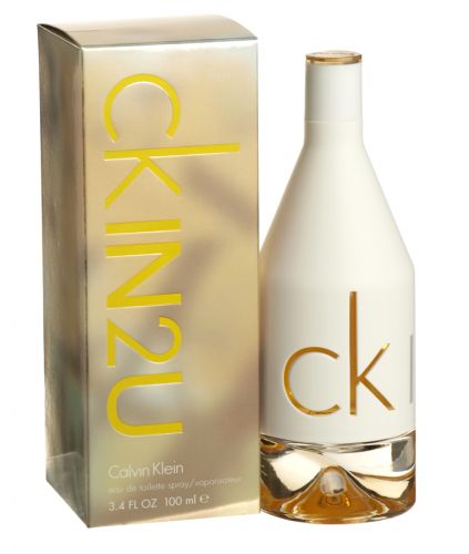 calvin klein in2u her eau de toilette spray 100ml