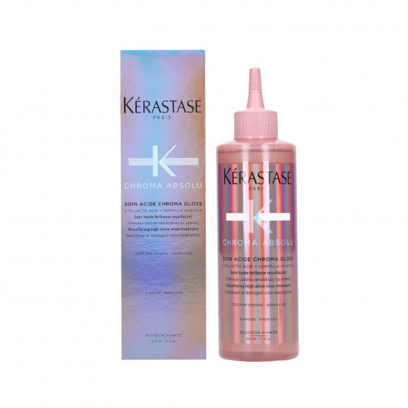Soin Kérastase Chroma Gloss Acide 210 Ml Neuf - Traitant Démêlant éclat Pour Tous Cheveux